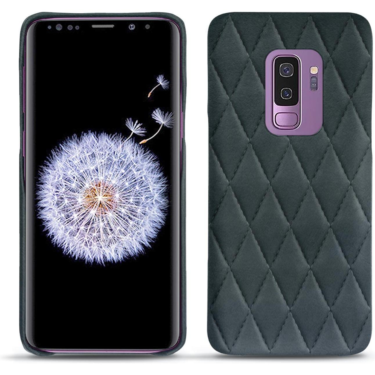 Noreve Lederschutzhülle (Samsung Galaxy S9+), Smartphone Hülle, Blau