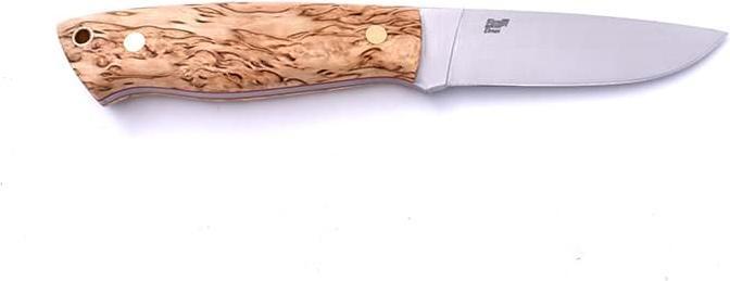 Produktbild Brisa Trapper 95 N690 Curly Birch Flat Bushcraft (9.50 cm)