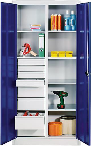 Produktbild C+P Materialschrank aus Stahlblech (93 cm, 195 cm)