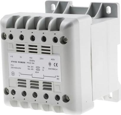 Produktbild RS PRO DIN Rail Transformer 40VA 24-48V