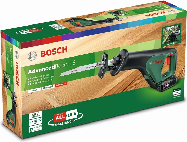 Produktbild Bosch Home & Garden AdvancedRecip 18
