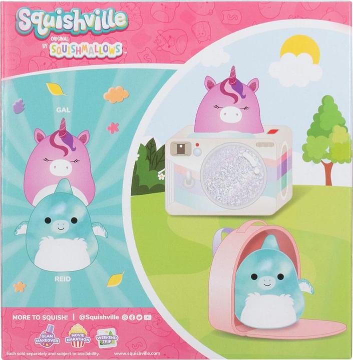 Actual product image Squishmallows Squishville - Acessory Set S7 - Weekend Trip