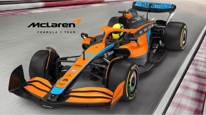 Actual product image Jamara (R/C 1:18 McLaren F1 MCL36 ora nge)