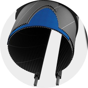 Produktbild Vredestein Fortezza Senso xtreme weather, 28", 700x25C, ETRTO 25-622, black/black, TPI 120 (25-622)