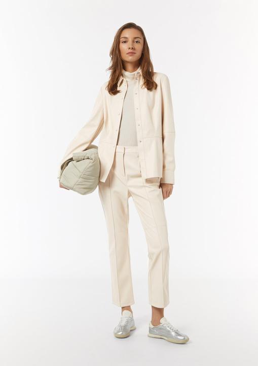 Actual product image Comma Indoor-Jacke Bluse in Lederoptik (36)