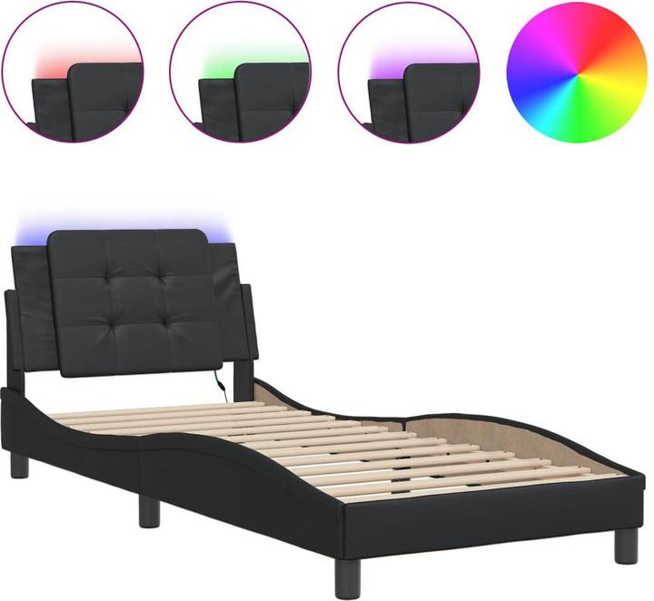 Actual product image vidaXL Bettgestell (100 x 200 cm)