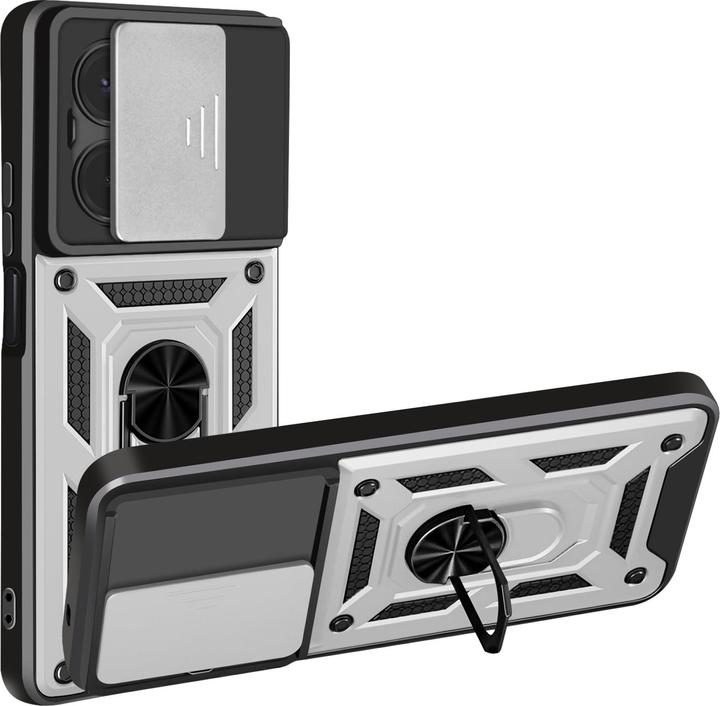 Produktbild Avizar Redmi 15C Hülle mit Metallring & Ständer (Xiaomi Redmi Note 15)