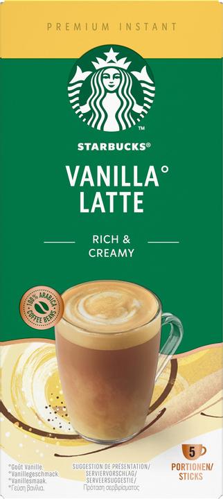 Immagine prodotto Starbucks Latte alla vaniglia (107 g)
