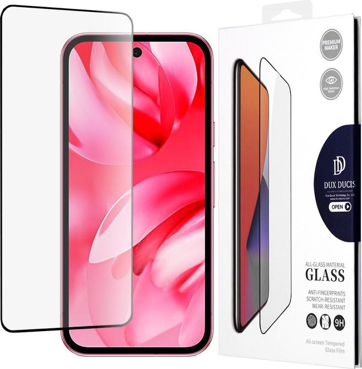Produktbild Dux Ducis - Tempered Glass - Google Pixel 9a - Black (1 Stück, Google Pixel 9a)