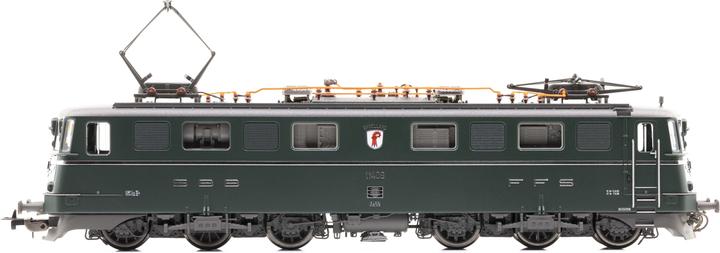 Image du produit Piko Locomotive cantonale CFF Ae 6/6 11409 BASELLAND verte Ep. IV DC (Piste H0)