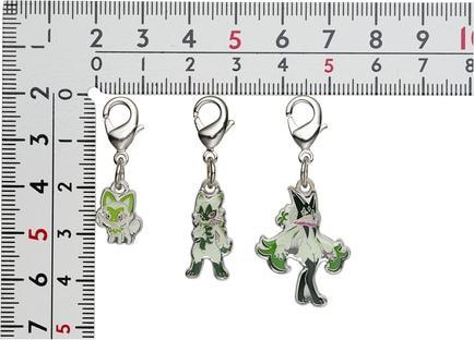 Actual product image Pokémon Pokemon Center - Felori, Feliospa, Maskagato key ring - 3 pieces