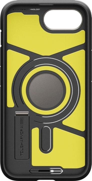 Actual product image Spigen Tough Armor Case with MagSafe for iPhone 16e with Stand - Gray (Apple iPhone 16e)