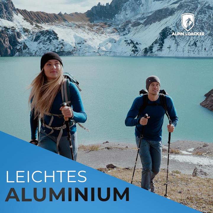 Produktbild Alpin Loacker Faltbare Wanderstöcke
