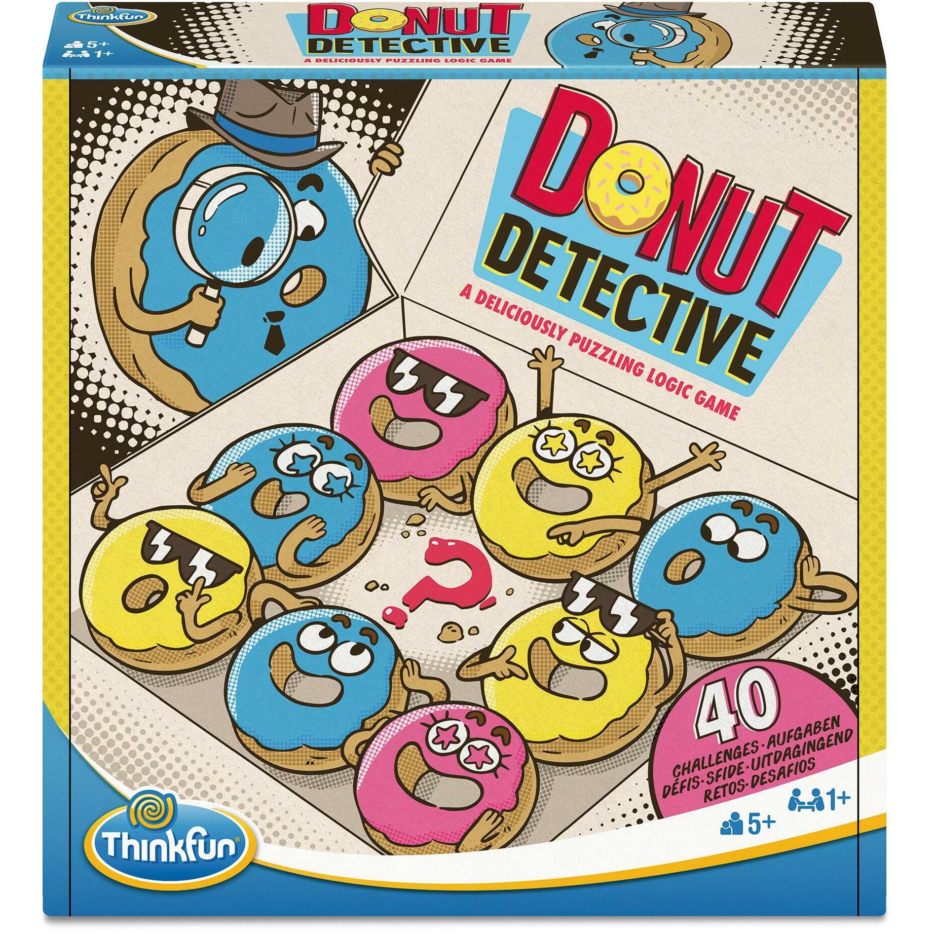 Ravensburger ThinkFun Donut Detective - Denkspiel ab 5 Jahre (Multilingue)