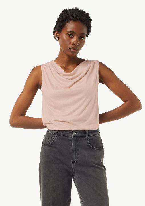Produktbild Comma T-Shirt Top mit Wasserfall-Ausschnitt (38)