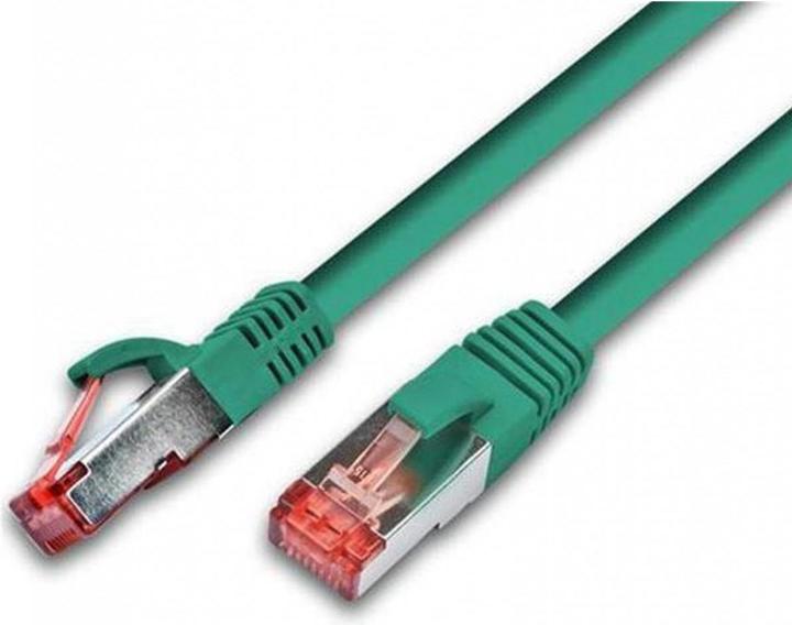Wirewin Patch cable: F/UTP, 10m, green (F/UTP, CAT5e, 10 m)