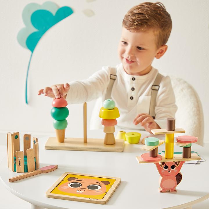 Actual product image Janod Box (German, 3 - 4 years)