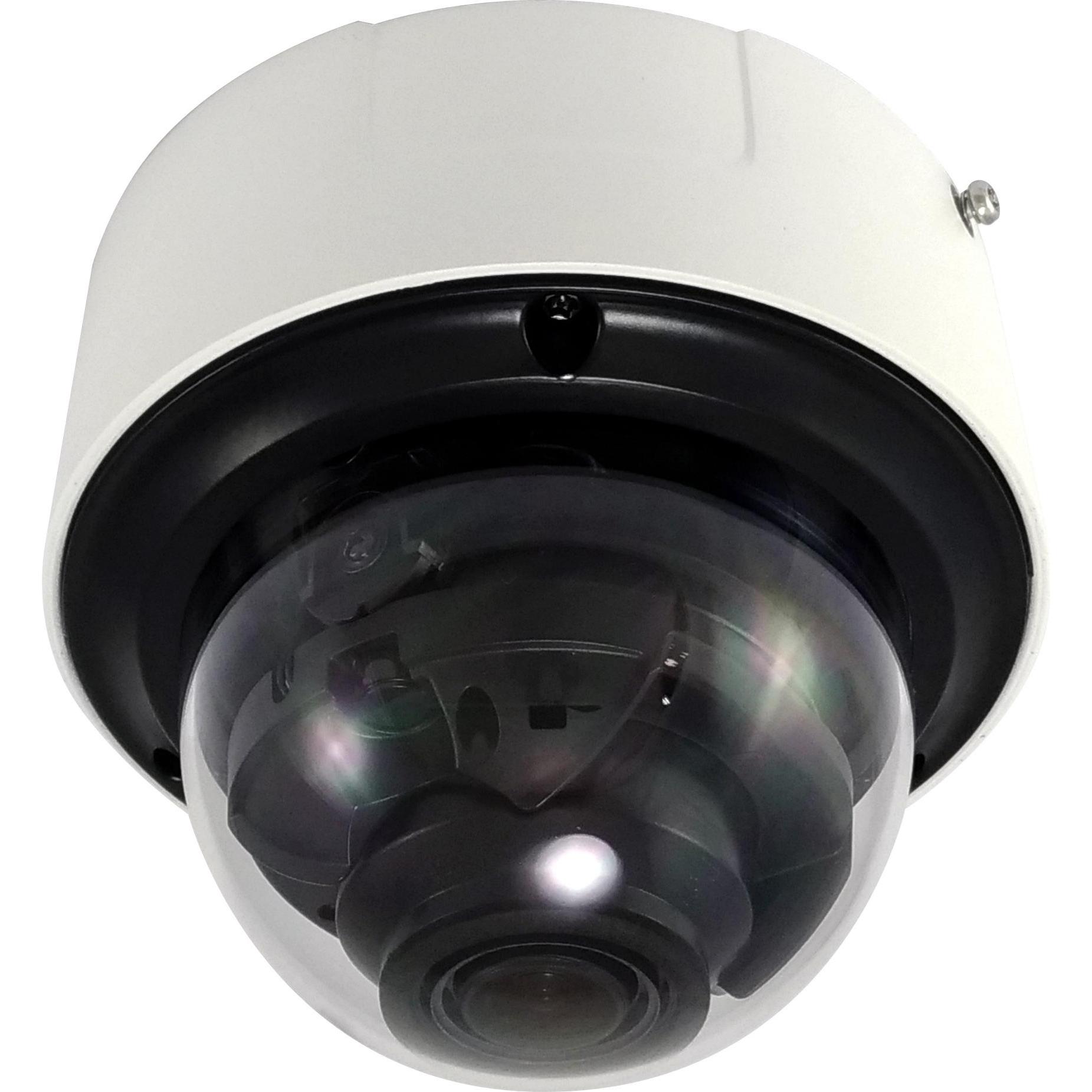 LevelOne IPCam FCS-3406 Z 3x Dome Out 2MP H.265 IR PoE (1920 x 1080 Pixels), Netzwerkkamera, Weiss