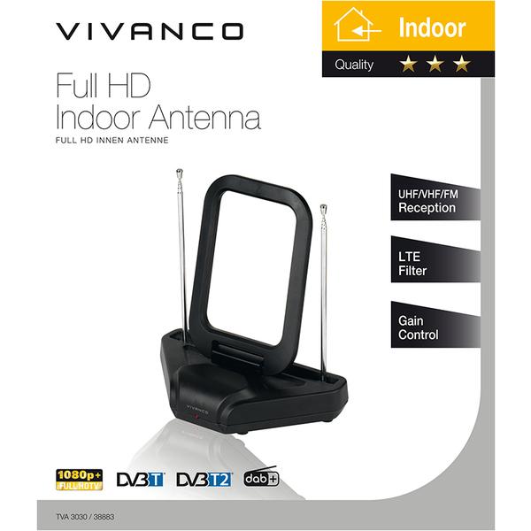 Actual product image Vivanco Tva 3030 (UKW / MW / LW, DAB/ DAB+, DVB-T / -T2)
