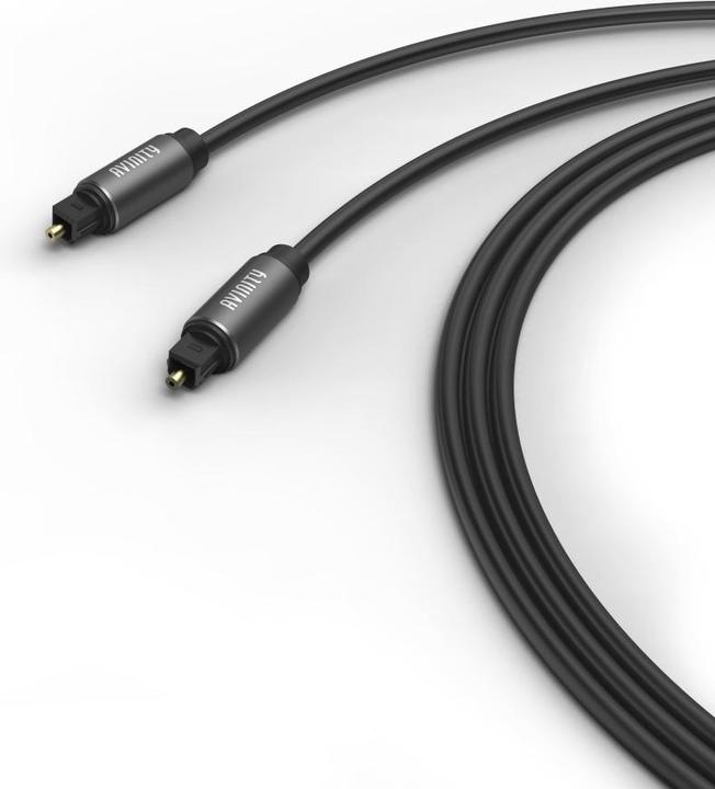 Produktbild Avinity Audio-Lichtleiter-Kabel, ODT-Stecker (Toslink), Metall, 3,0 m (3 m, Optisch)