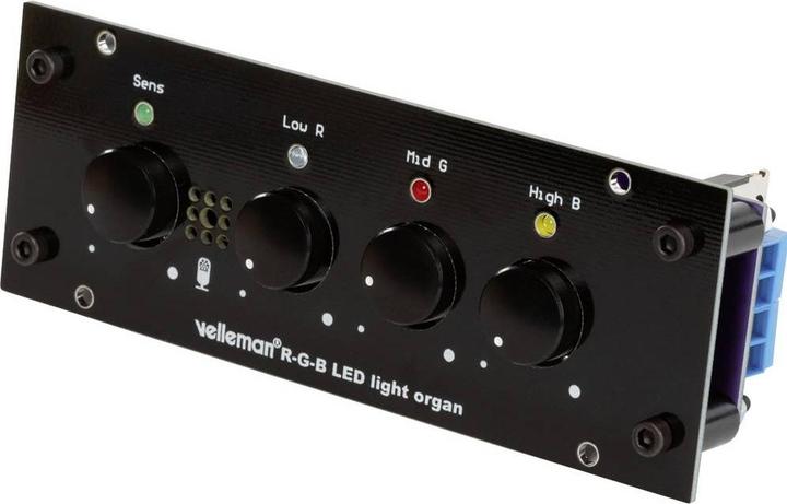 Actual product image Whadda Kit 3 channel RGB LED light organ (Various)