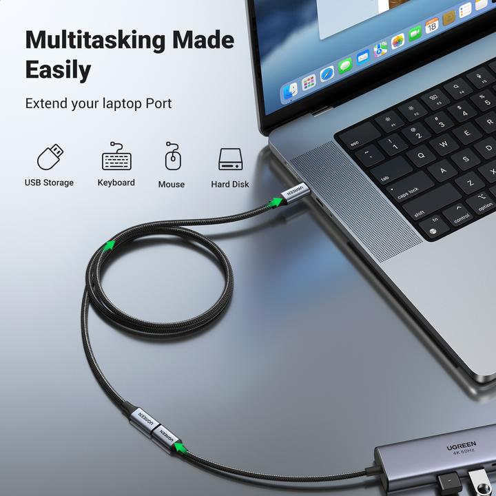 Actual product image Ugreen USB C – USB C (1 m, USB 3.1)