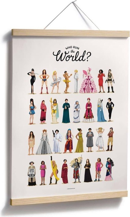 Produktbild Trenddeko Tohmé - Who run the World (30 x 40 cm)