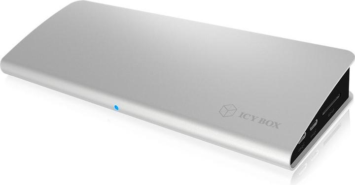 Icy Box IB-DK2801-TB3 - Thunderbolt 3 Triple Dock 85W PD (USB-A, Thunderbolt, USB-C, 15 ports)