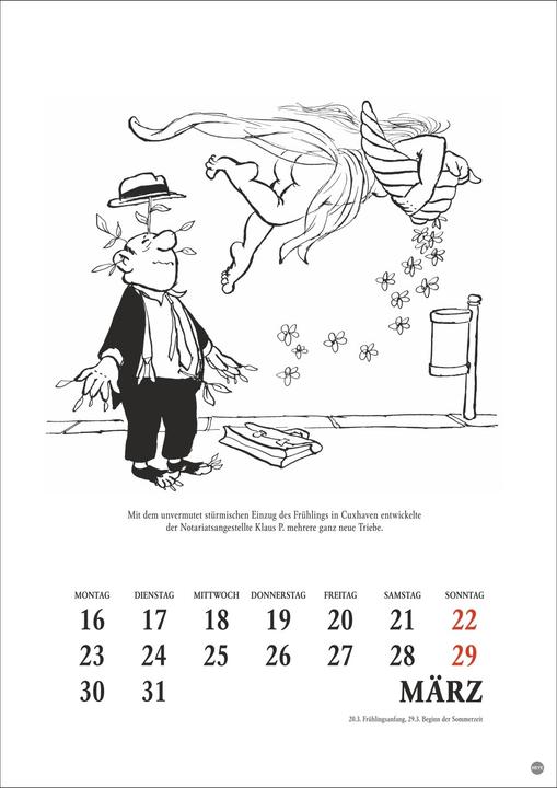 Produktbild Loriot Heile Welt Halbmonatskalender 2026 (Spezial)