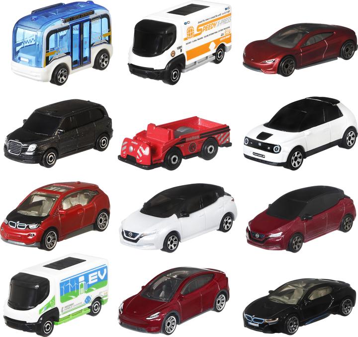 Produktbild Matchbox Basic EV 12-Pack (SUSTAINABLE)