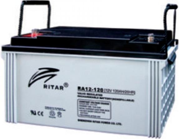 Actual product image Ritar AGM Cycle Battery RA12-120D (12 V, 120 Ah)
