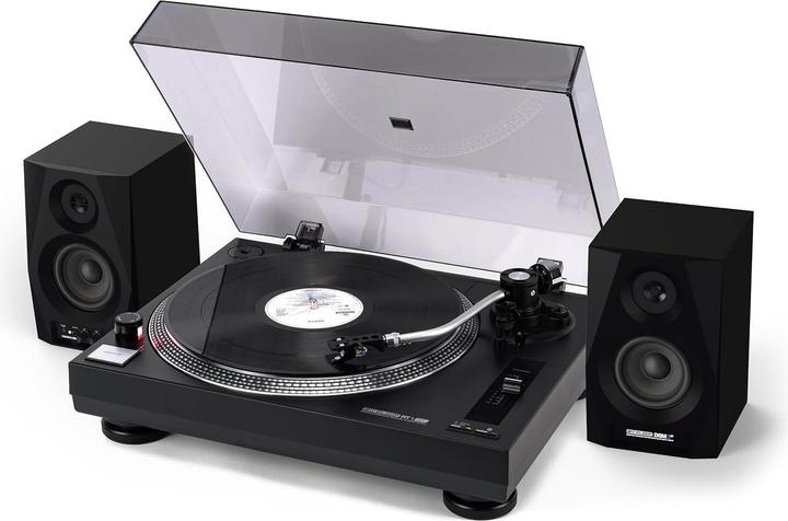 Immagine prodotto reloop Giradischi con cinghia e monitor da studio attivo, connessione wireless inclusa