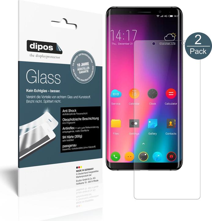Actual product image Dipos Screen Protector Anti-Shock (1 pcs., Elephone U Pro)