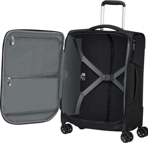 Actual product image Samsonite Trolley Respark Spinner 55cm Ozone Black (43 l)