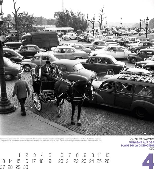 Produktbild Paris, mon amour Kalender 2026 (48 x 54 cm, Harter Einband, Deutsch)