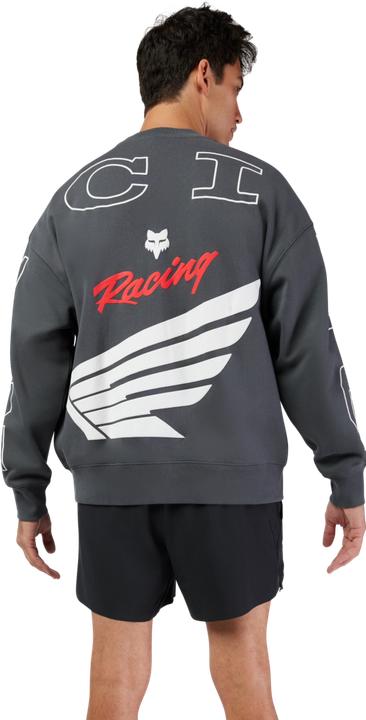 Actual product image Fox Honda Oversized Fleece Crew (M)