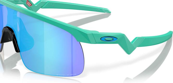 Actual product image Oakley Resistor (Mat Celeste, Prizm Sapphire, Prizm Sapphires)