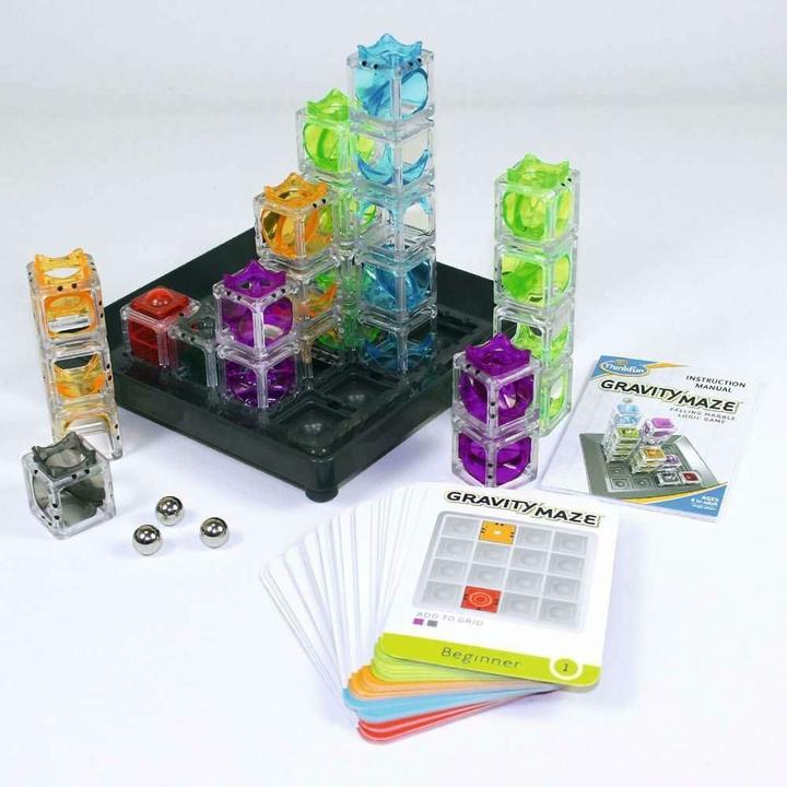Actual product image Thinkfun Gravity Maze (German, Spanish, French, Dutch, Italian, Icelandic, English)