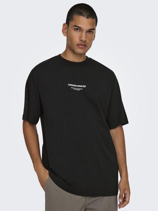 Produktbild Only & Sons Onscurated Rlx Print Ss Tee Noos (XS)
