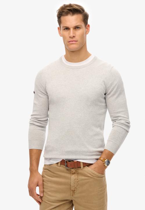 Produktbild Superdry Leichtes Essentials Strick-Sweatshirt mit Rundhalsausschnitt (S)