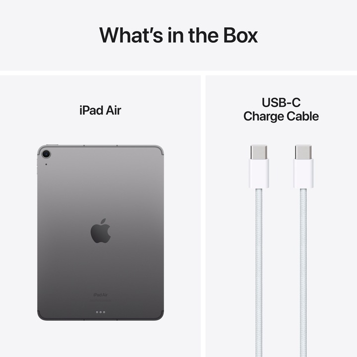 Immagine prodotto Apple iPad Air 11 2024 (M2) (5G, 11", 256 GB, Grigio siderale)