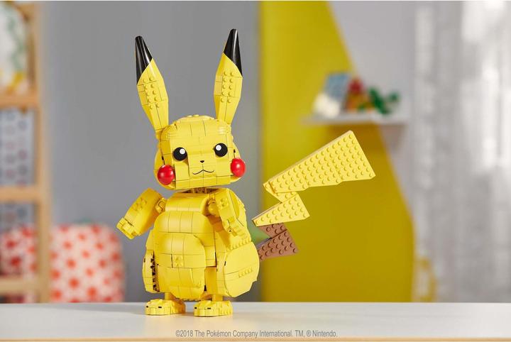Actual product image Mega Construx Pokemon Jumbo Pikachu