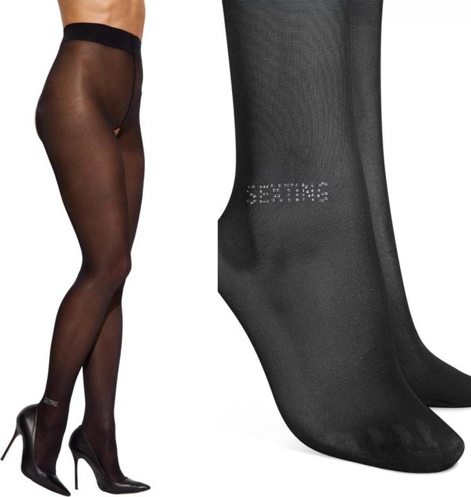 Produktbild Obsessive Norless Sexy Strumpfhose Offen Schwarz (M, S)
