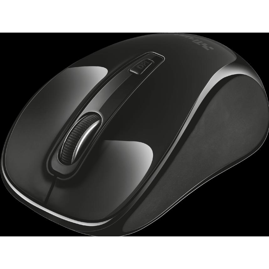 Trust Xani optical Bluetooth Mouse (Kabellos), Maus, Schwarz