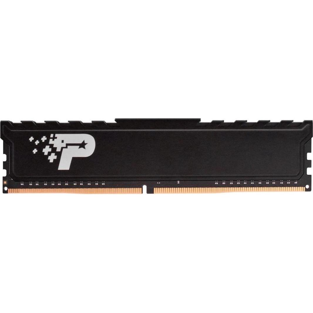 Patriot Signature Premium PSP416G26662H1 Speichermodul GB DDR4 (1 x 16GB, 2666 MHz, DDR4-RAM, DIMM), RAM, Schwarz
