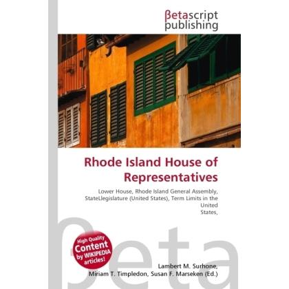 Rhode Island House of Representatives, Fachbücher