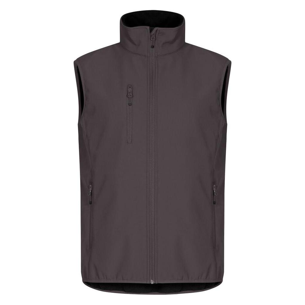 Clique, Herren, Westen, Classic Softshell Vest, Grau, (L)