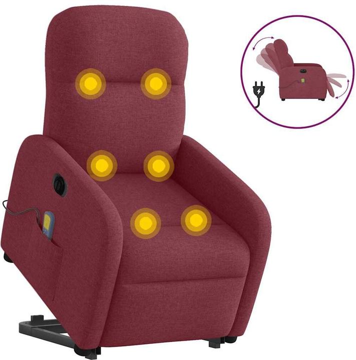 Image du produit vidaXL Massagesessel mit Aufstehhilfe