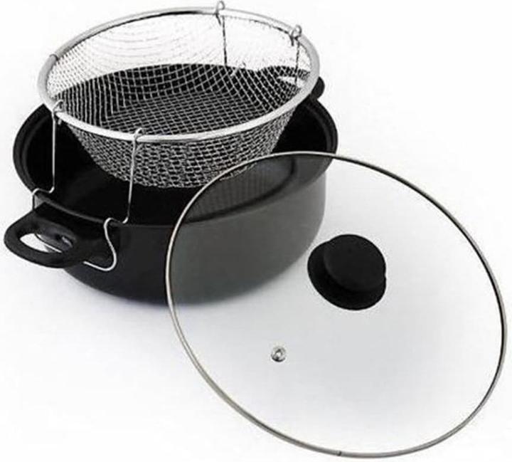 Actual product image HTI-Living Deep frying pot (26 cm, Frying pan, Steel)