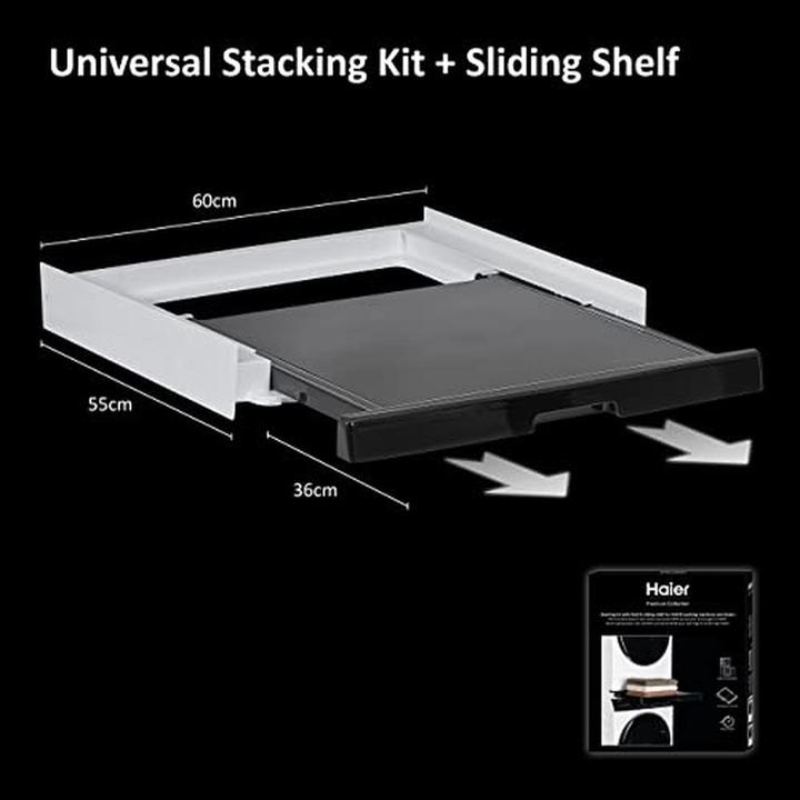 Actual product image Haier Premium Collection Stacking Kit HASTKU10